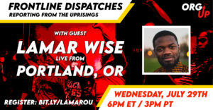 Graphic image with picture of guest Lamar Wise