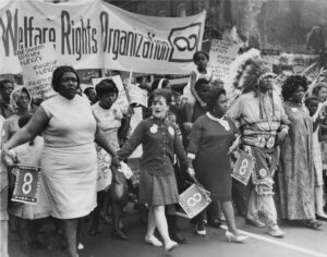 Members of the Third World Women's Alliance in NYC in 1972.