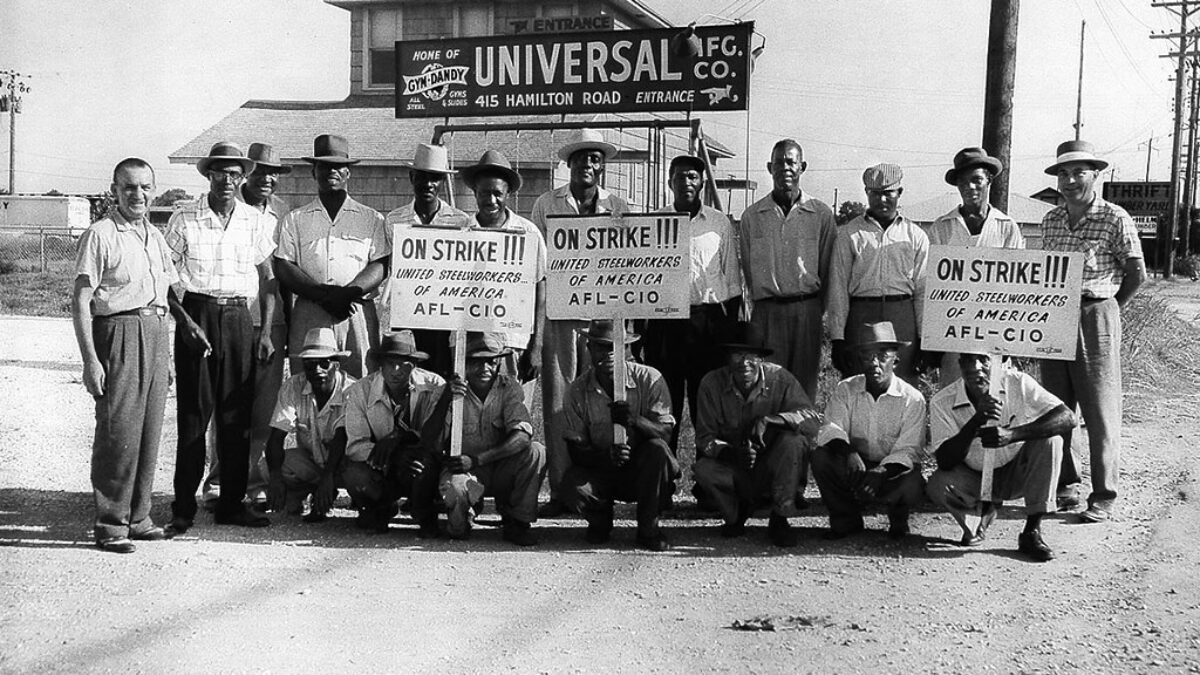 factory workers during the great depression