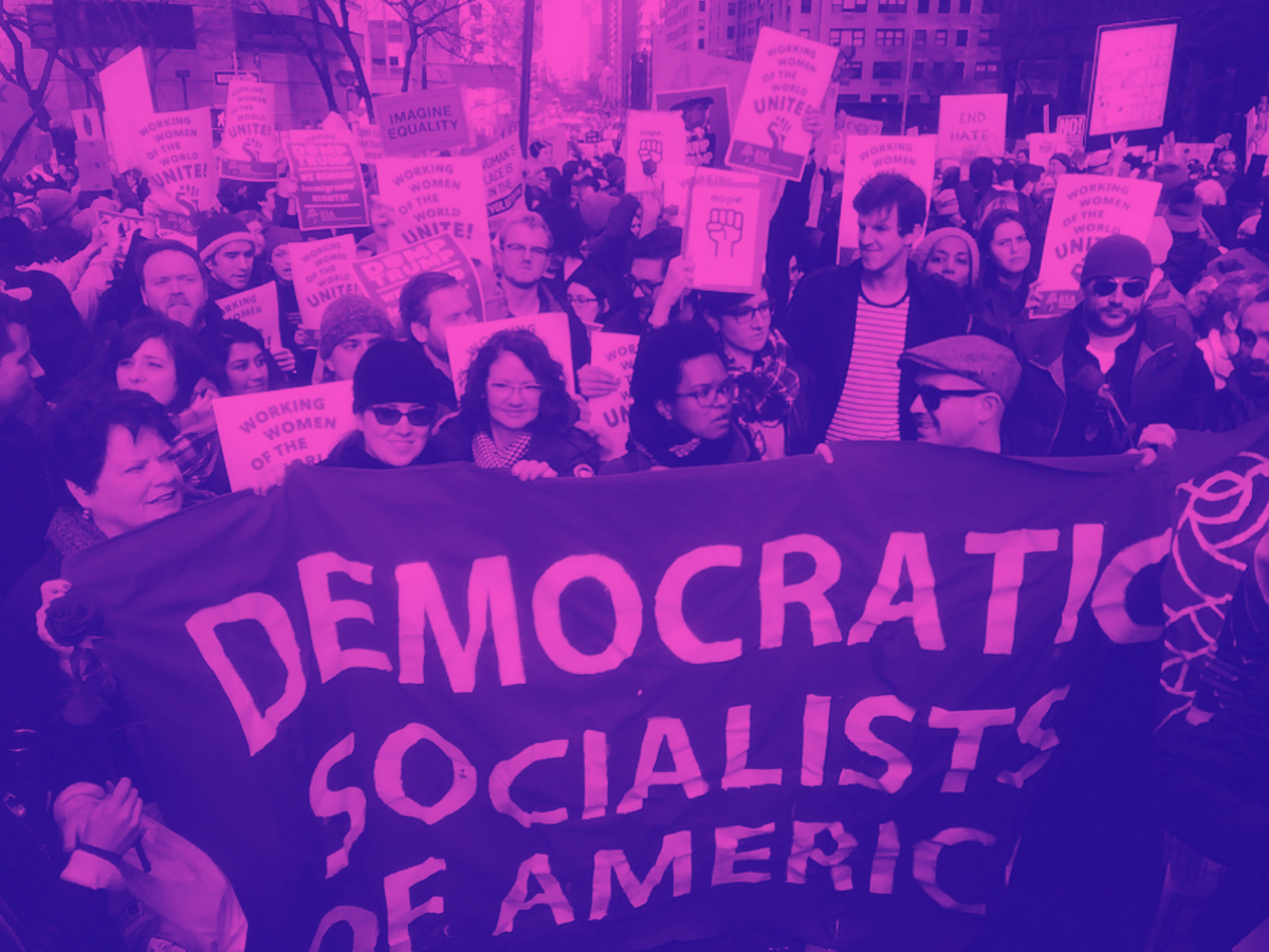 Democratic Socialists of America (DSA) - Working towards a better future  for all.