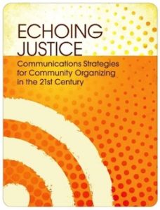 Image of the book cover that says EchoingJustice